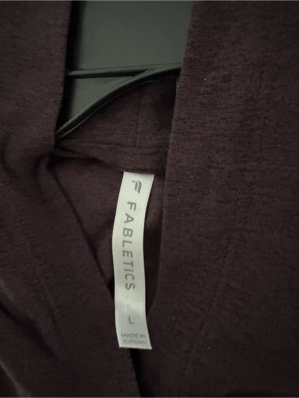 Fabletics Women's Dark Plum Hoodie